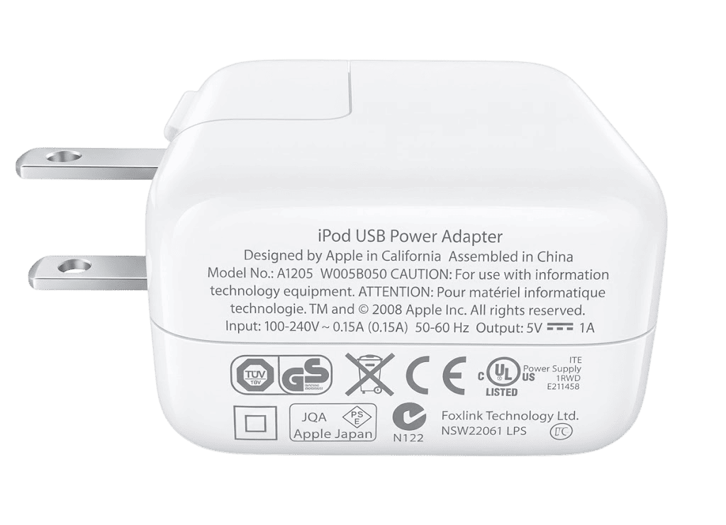 Adaptador de corriente USB de 5 W(Original)