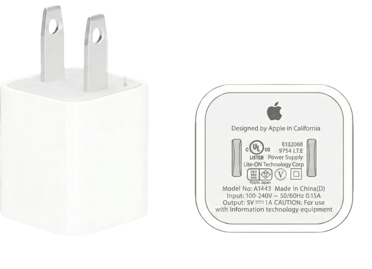 Adaptador de corriente USB de 5 W