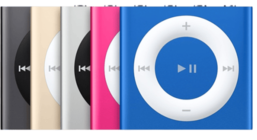 iPod shuffle 4(mediados de 2015)