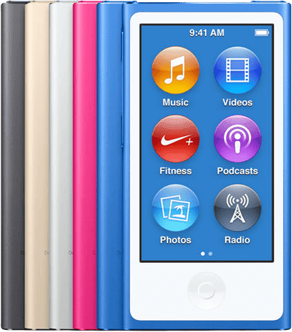 iPod nano 7(mediados de 2015)